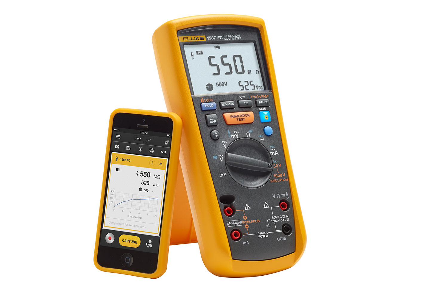 Fluke1587FC 絕緣電阻測(cè)試儀