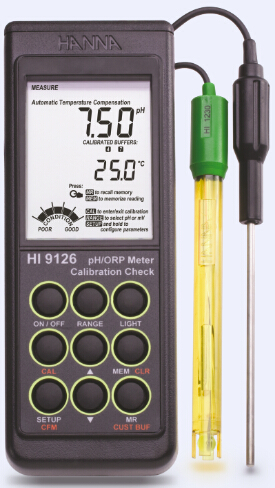 HI9125C防水型便攜式pH/ORP/溫度測(cè)定儀